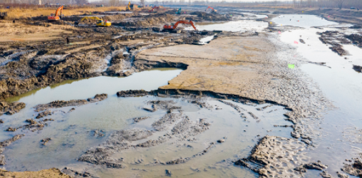 法库县登仕堡子镇严千户村老窑堡河治理工程