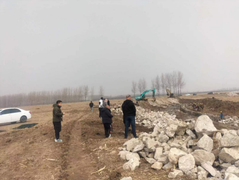 2020年新民市辽河管理路维护施工