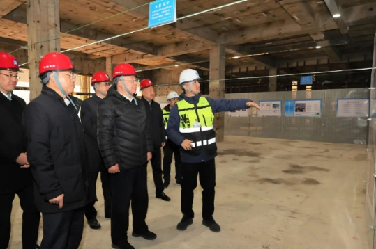 郑学选、张兆祥调研检查在京重点项目，部署全国两会期间集团安全生产工作