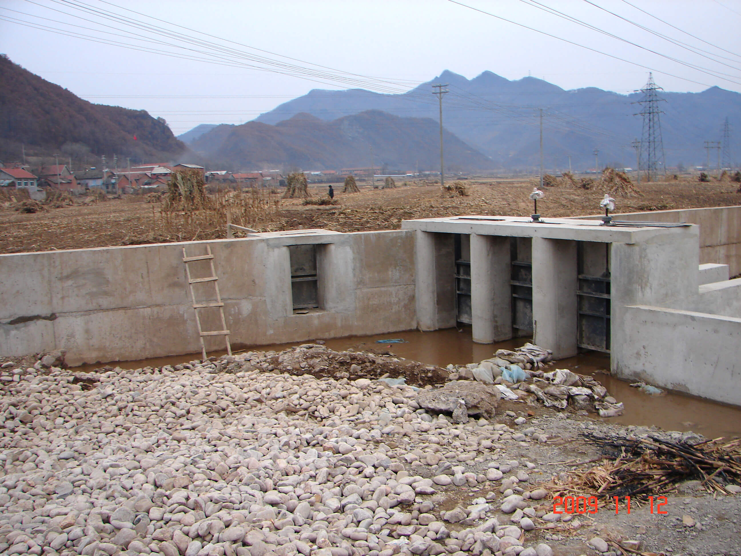 桓仁县东大河防洪治理工程拦河闸工程